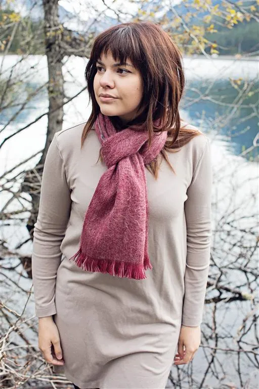 Cuenca Two-Toned Brushed Alpaca Scarf