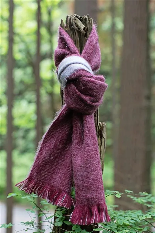 Cuenca Two-Toned Brushed Alpaca Scarf