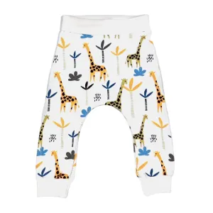 CUFF PANTS - GIRAFFE