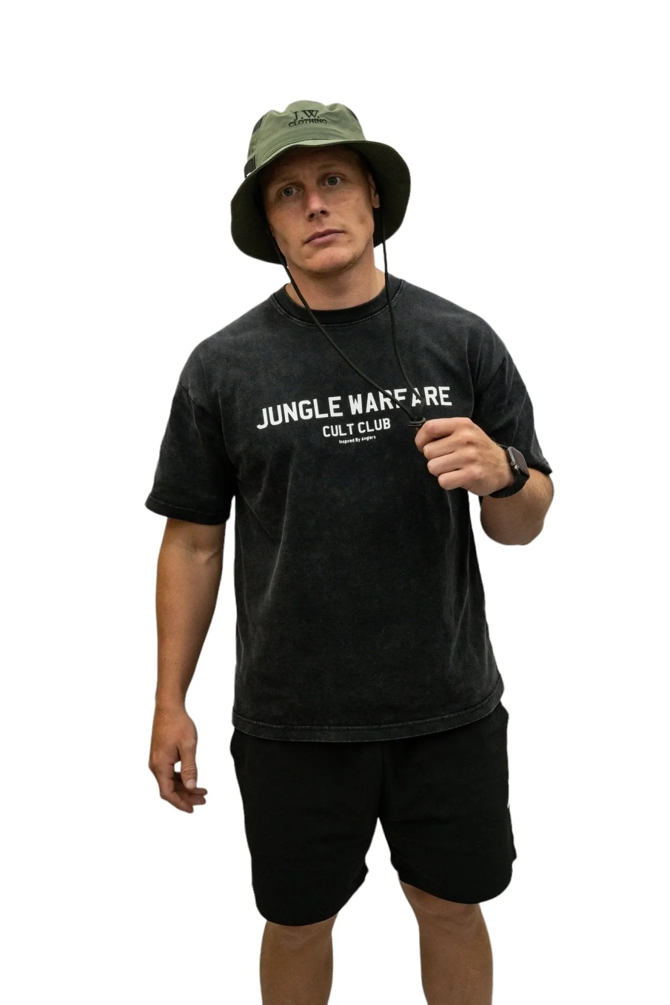 CULT CLUB. Acid Wash T-shirt