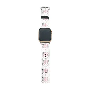 Custom iWatch Band - Personalised Apple Watch Band, Monogram Apple Watch Band by Cushy Pups