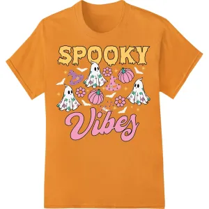 Cute Halloween Ghosts - Spooky Vibes DTF Print Transfer