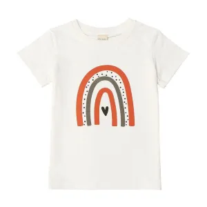 Cute Rainbow Pattern T-shirt for Boys and Girls