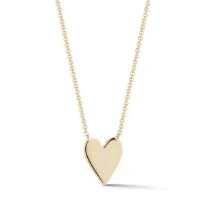 Dana Rebecca Designs DRD Heart Necklace - Yellow Gold