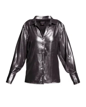 Darcy Blouse | Pewter