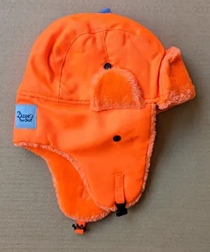 Dave&#39;s New York Bomber Hat - Bright Orange