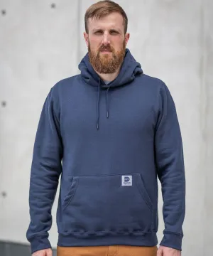 Dave’s New York Men&#39;s Midweight Pullover Hooded Sweatshirt - Navy