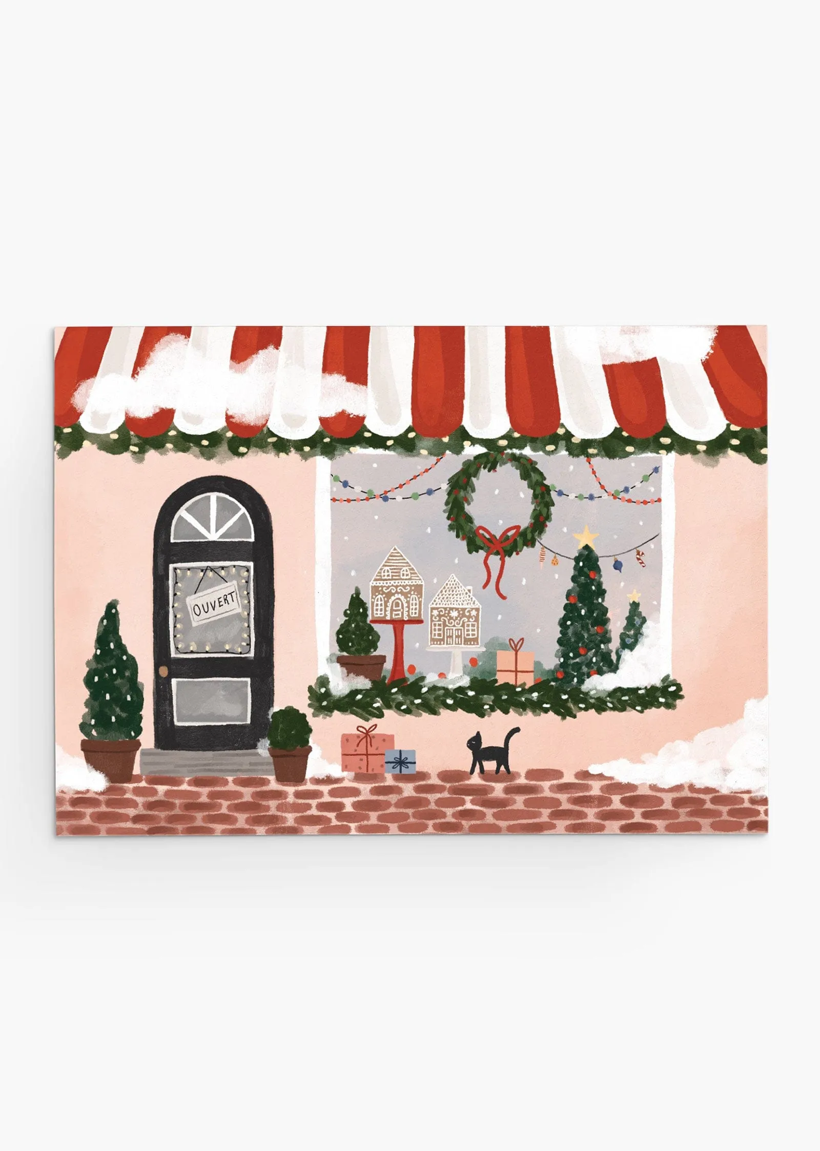 Delightful boutique - Christmas Greeting Card