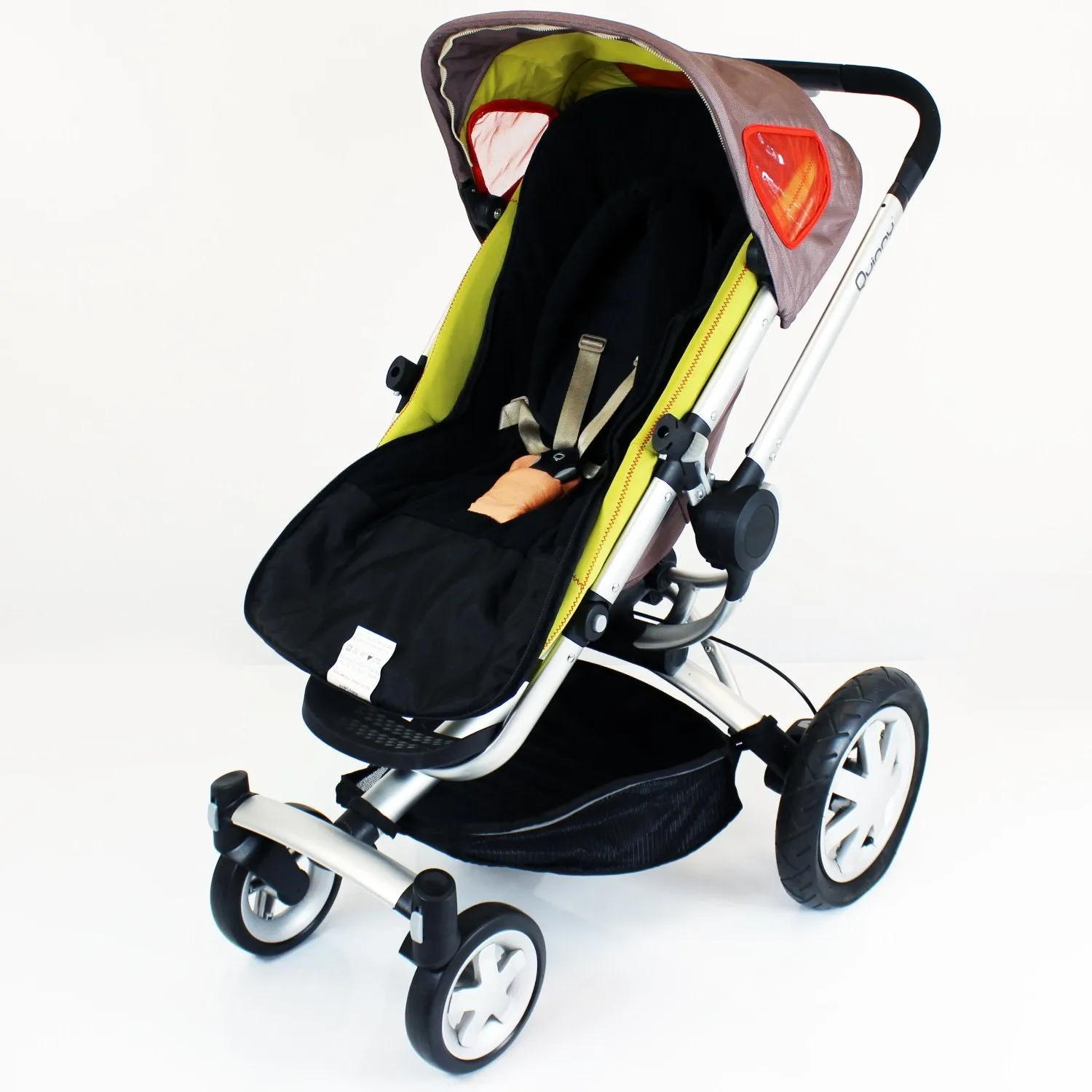 Deluxe 2in1 Universal Black Footmuff & Headhugger To Fit Babylo Breeze
