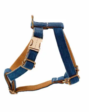 Denim Dog Harness
