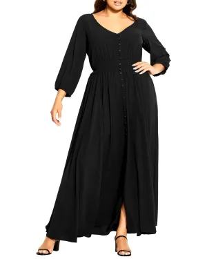 Desiree Maxi Dress | Black
