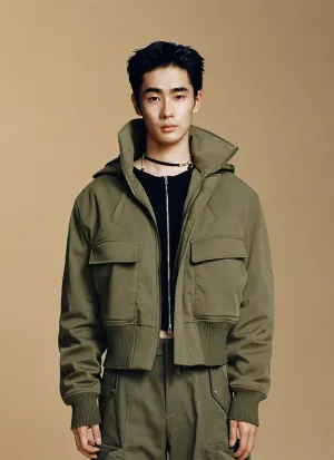 Detachable Hooded Casual Jacket