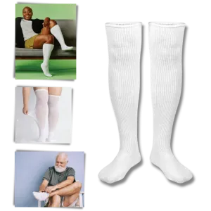 Diabetic compression socks