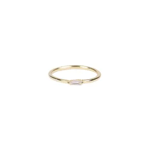 DIAMOND BAGUETTE WAIF RING
