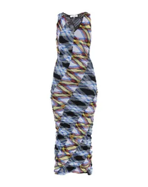 Diane Von Furstenberg Women Long dress Blue M INT