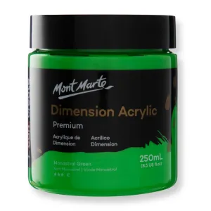 Dimension Acrylic Premium 250ml (8.5 US fl.oz) - Monastral Green