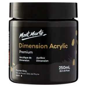 Dimension Acrylic Premium 250ml (8.5 US fl.oz) - Paynes Grey