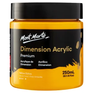 Dimension Acrylic Premium 250ml (8.5 US fl.oz) - Yellow Ochre