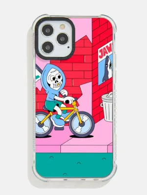 Dirty Pote x Skinnydip Skeleton Print Shock iPhone Case