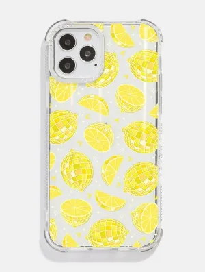 Disco Lemons Shock iPhone Case