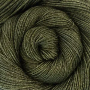 DK Yakity Yak Yarn - Olive Semi Solid