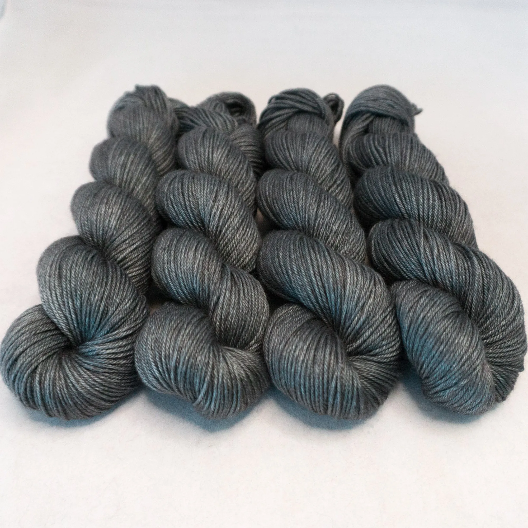 DK Yakity Yak Yarn - Steel Semi Solid