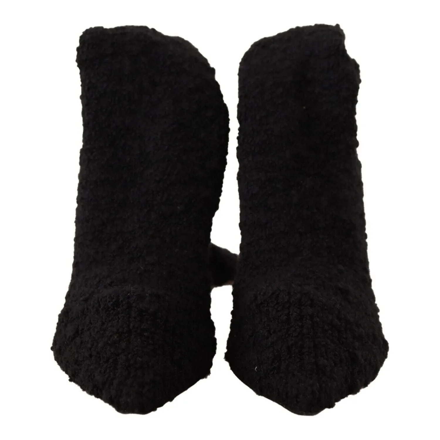 Dolce & Gabbana Chic Black Stretch Sock Boots