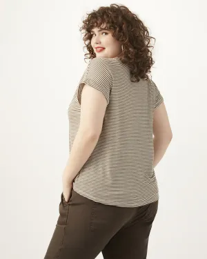 Dorothy Cropped Paperbag Pants | Olive Green