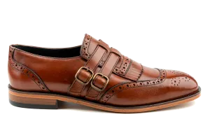 Double Monk Strap Dress Shoes, Monk Strap Loafers ,Tan Monk Strap Shoes, Monk Strap Brogues, Best Monk Strap Shoes, Ara by Debbano
