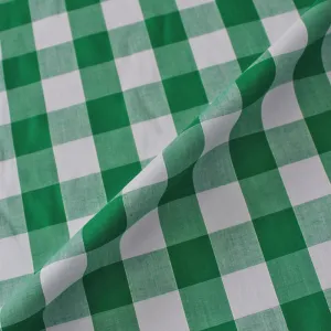 Dressmaking Bold Gingham - Bright Green
