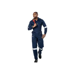 DROMEX D59 BOILERSUIT FLAME & ACID NAVY SIZE 46
