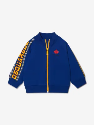 Dsquared2 Baby Logo Tape Zip Up Sweat Top