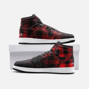 DUSTY PLAID RED Unisex Sneaker TR