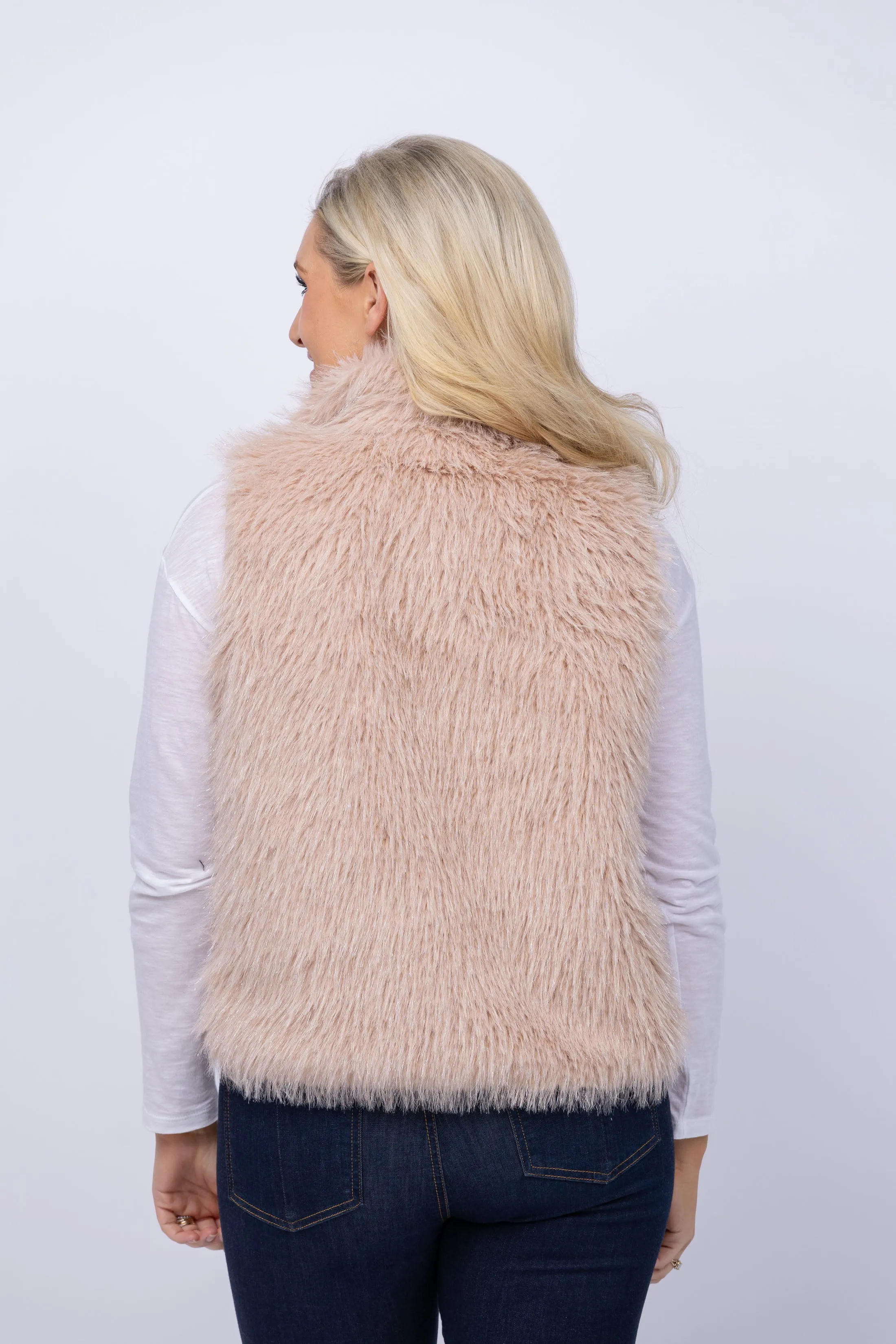 Dylan Reversible Vest in Stardust
