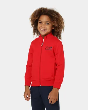 EA7 Emporio Armani Kids' Tracksuit Pants Red/Navy