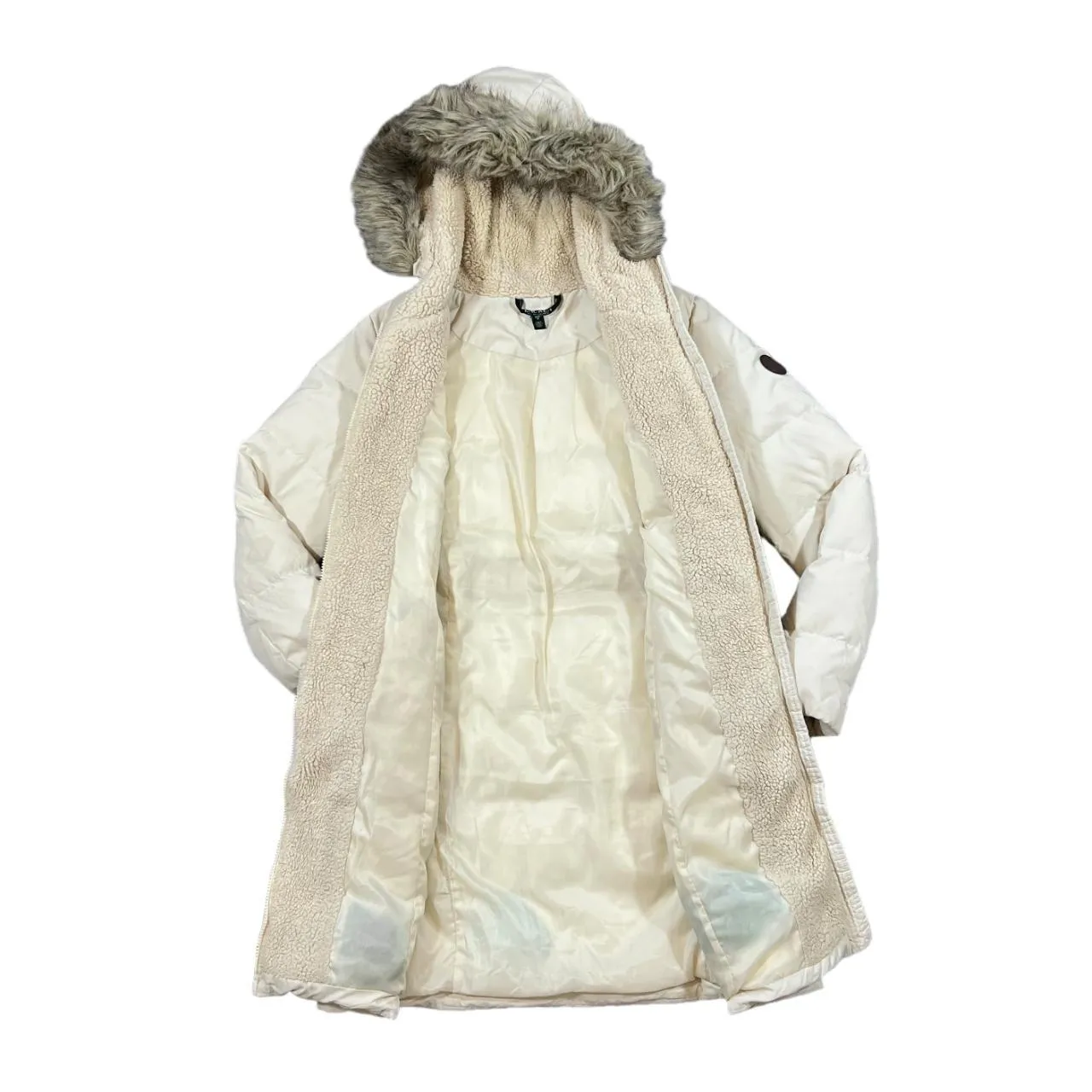 Early 00's LAUREN RALPH LAUREN Duck Feather Down Fill Hooded Padded Coat Jacket