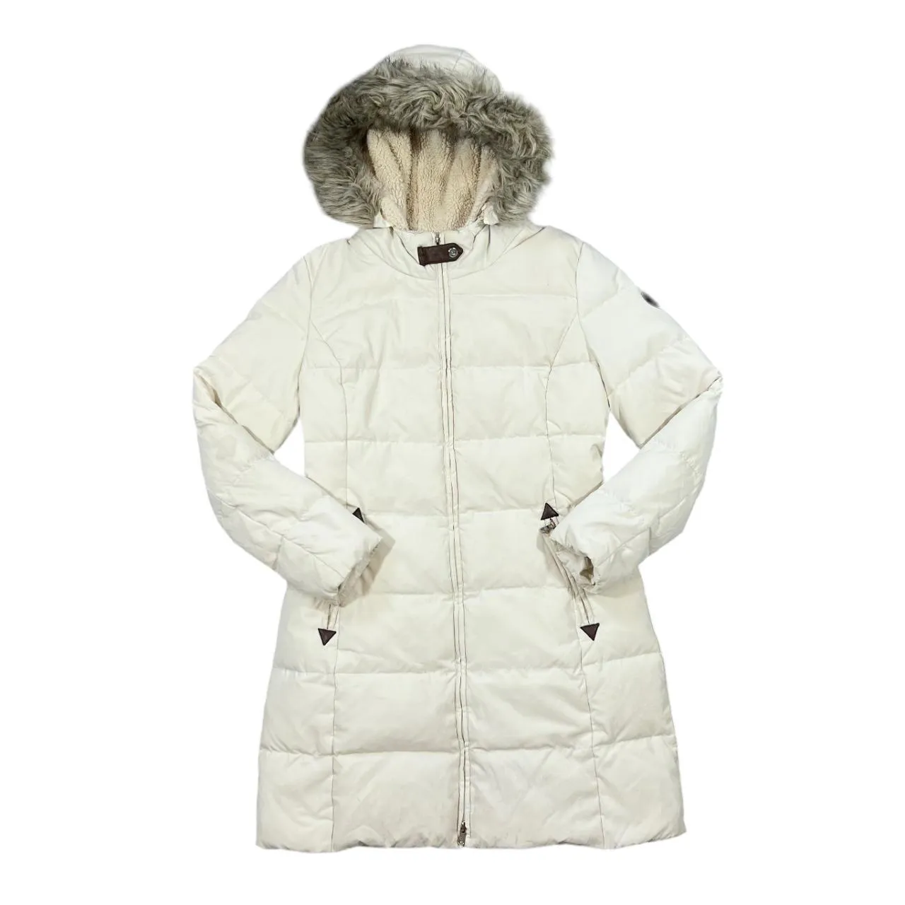Early 00's LAUREN RALPH LAUREN Duck Feather Down Fill Hooded Padded Coat Jacket