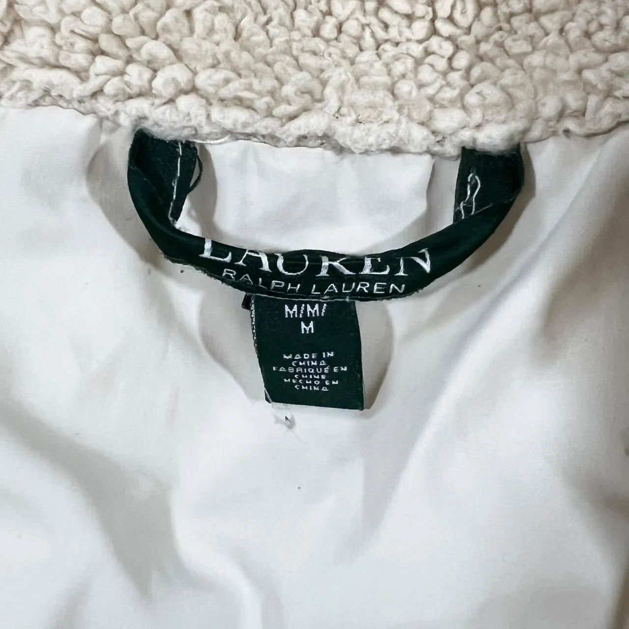 Early 00's LAUREN RALPH LAUREN Duck Feather Down Fill Hooded Padded Coat Jacket