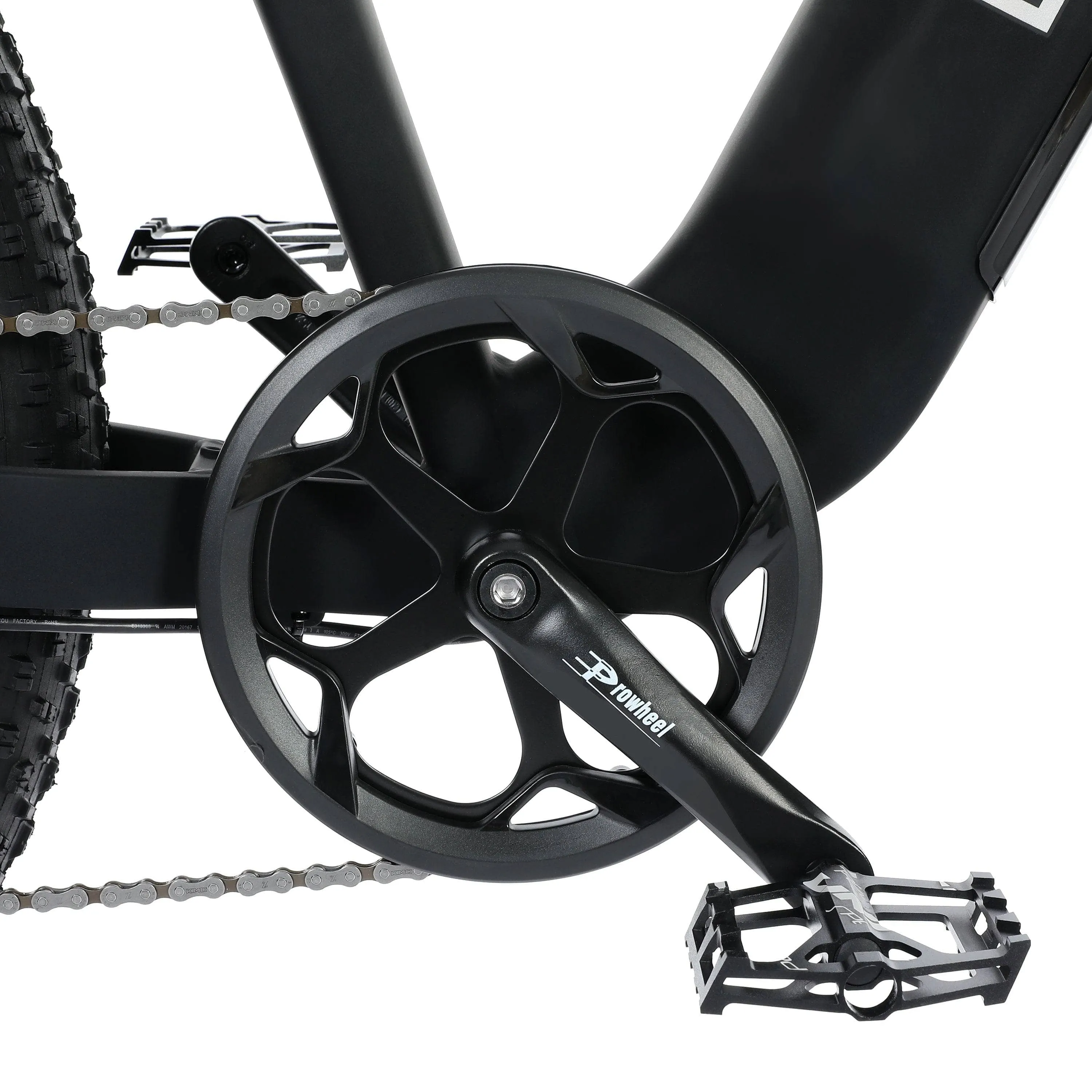 Ecotric Explorer 26" 48V Fat Tire Electric Bike with Rear Rack