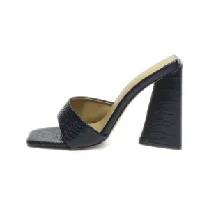Ego High-Heel Sandals Leather Black Colour For Women