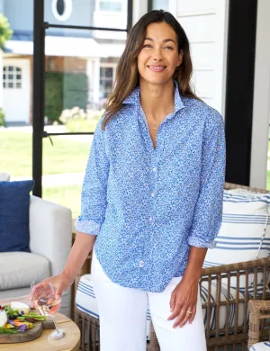 EILEEN Blue Daisy, Casual Cotton