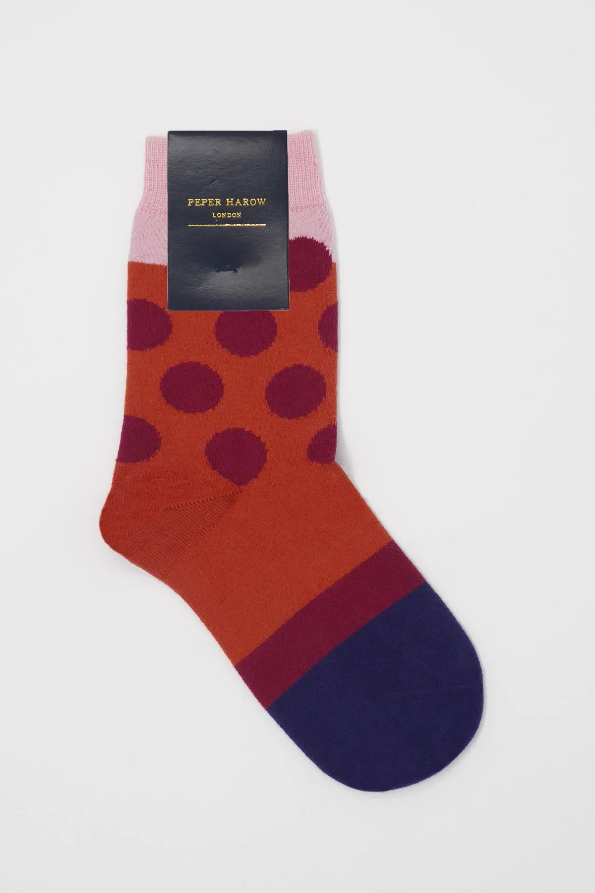 Eleanor Women's Socks - Terracotta