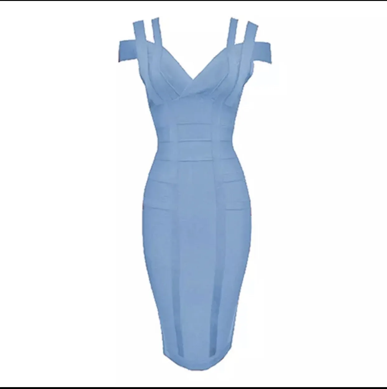 Elegan bandage sleeveless dress