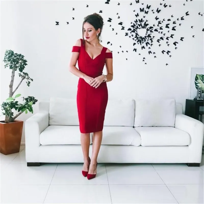Elegan bandage sleeveless dress