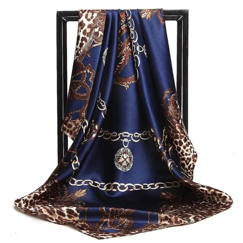 Elegant Floral Pattern Silk Scarf Collection