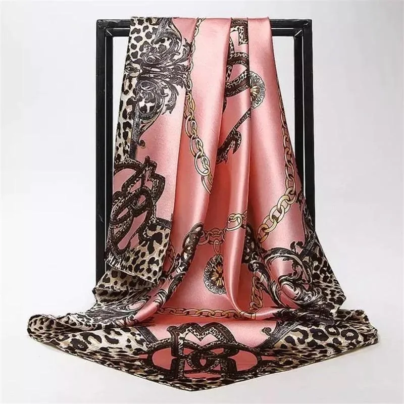 Elegant Floral Pattern Silk Scarf Collection