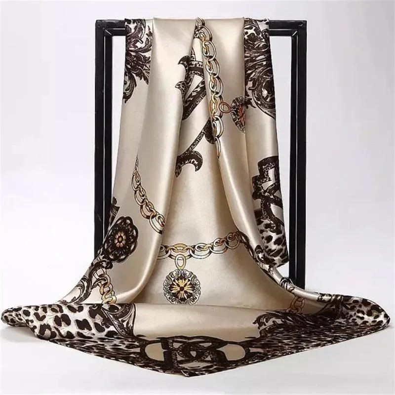 Elegant Floral Pattern Silk Scarf Collection
