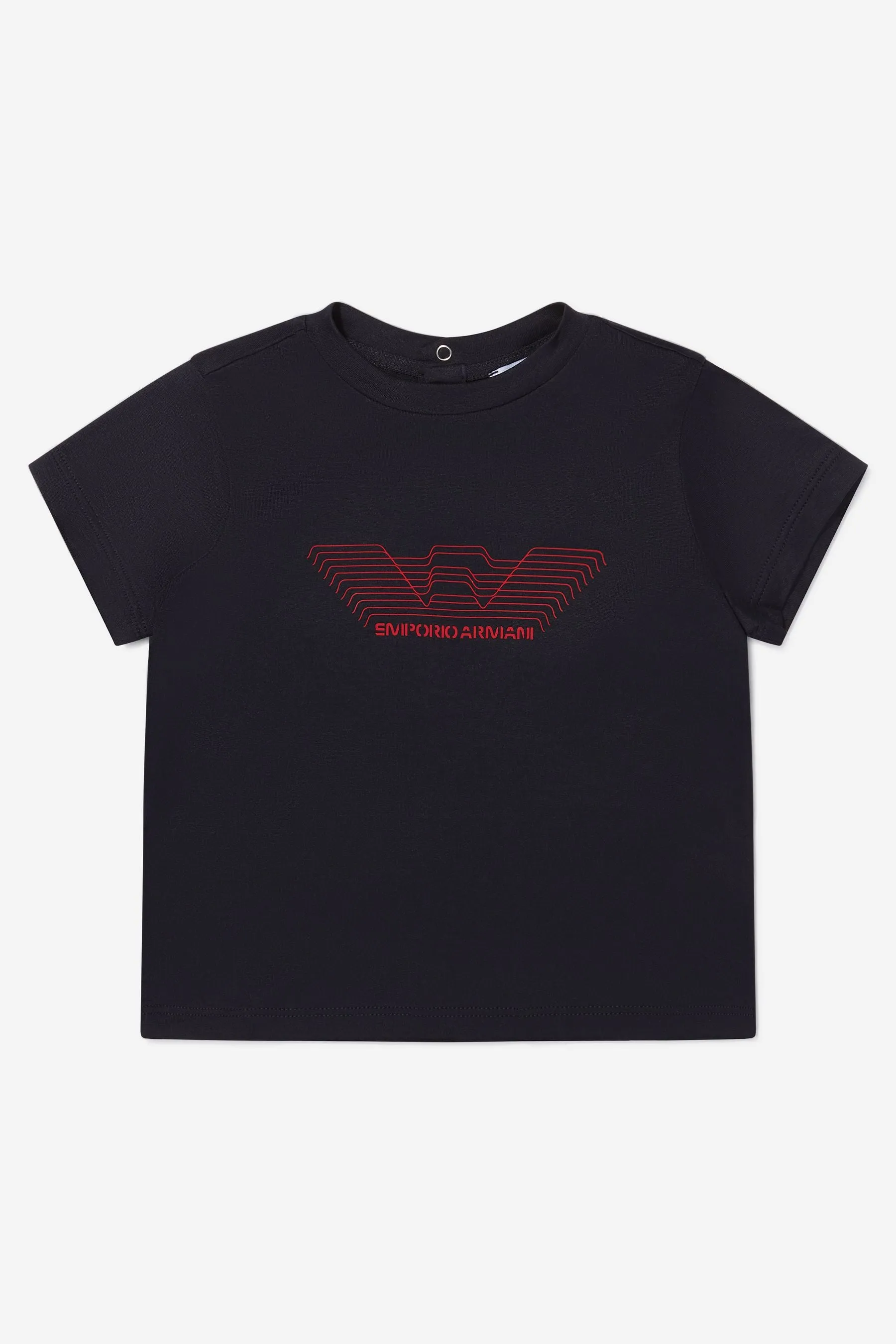 Emporio Armani Baby Boys Cotton Jersey Set Of T-Shirts (2 Pack)