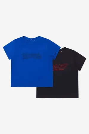 Emporio Armani Baby Boys Cotton Jersey Set Of T-Shirts (2 Pack)