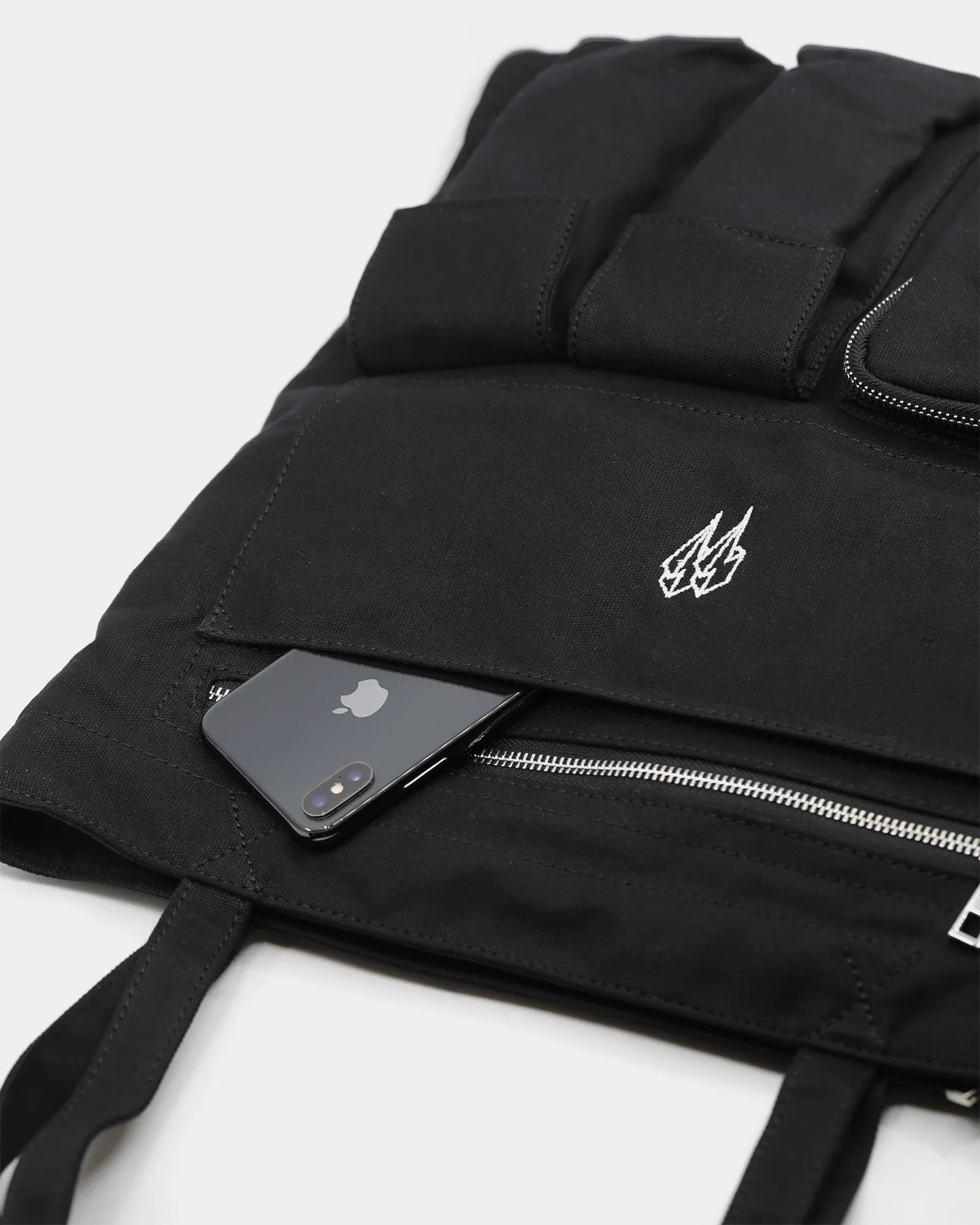EN ES Utility Tote Bag Black